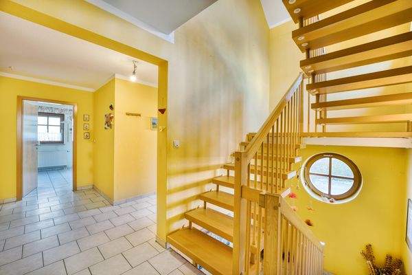 Treppenaufgang im Keller