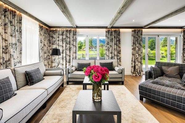 Wohnzimmer mit Ausblick