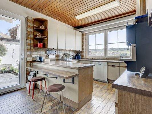 funktionale Frühstücksküche