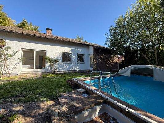 Rückansicht Wohngebäude