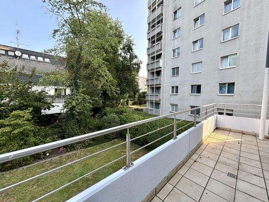 Balkon im OG zum Garten