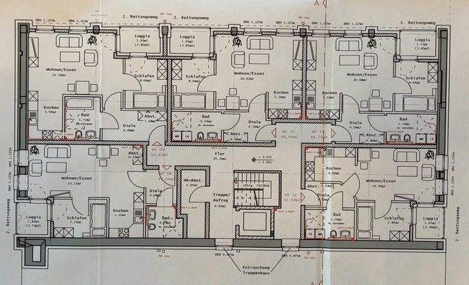 1980 Grundriss H17 OG