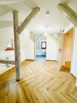 Schlafzimmer mit Bad