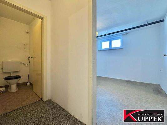 Keller mit WC