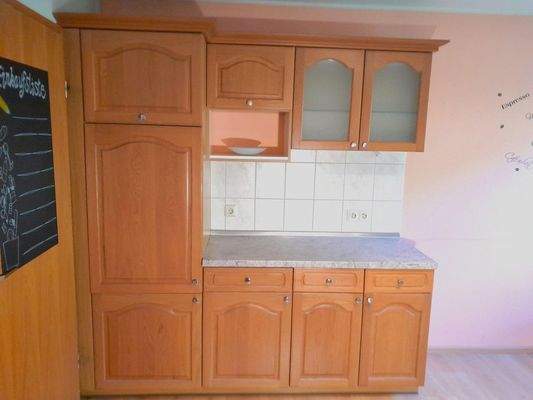 Mit Gefrier und Kühlschrank