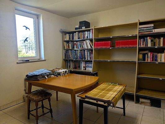 Lagerraum in der Doppelgarage