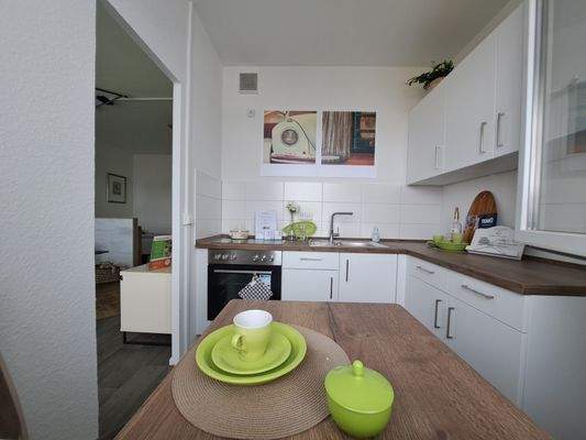 Küche - Beispielfoto einer Musterwohnung