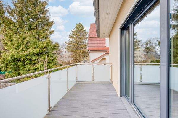 Terrasse mit West-Ausrichtung