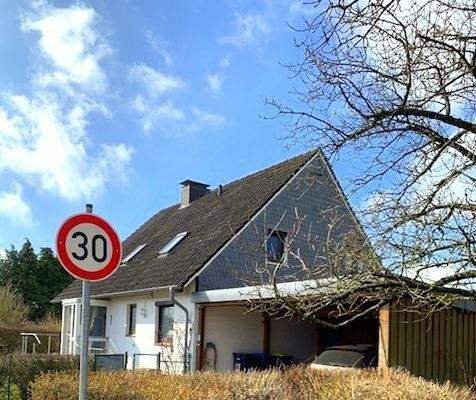 Verkehrsberuhigt - Straßenende