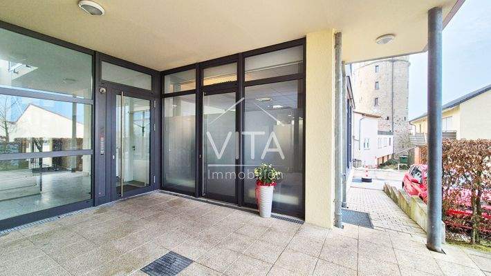 Außenansicht Eingang