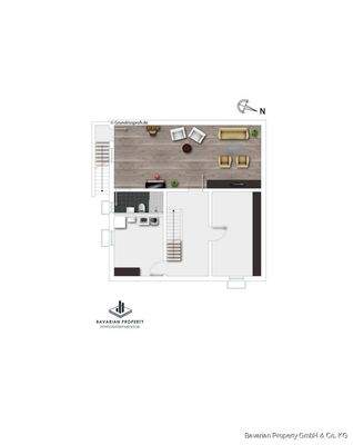 Grundriss Keller (Gestaltungsbeispiel)