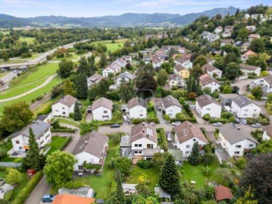 Blick aus der Vogelperspektive 