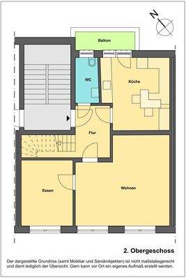 Grundriss 2.Obergeschoss