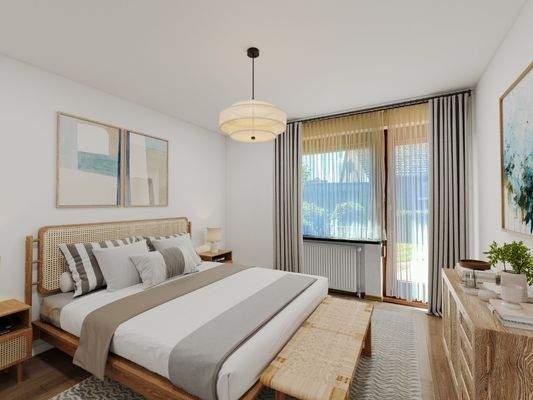 Schlafzimmer - Einrichtungsbeispiel