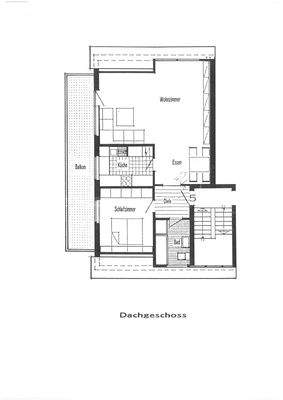 Grundriss Dachgeschoss