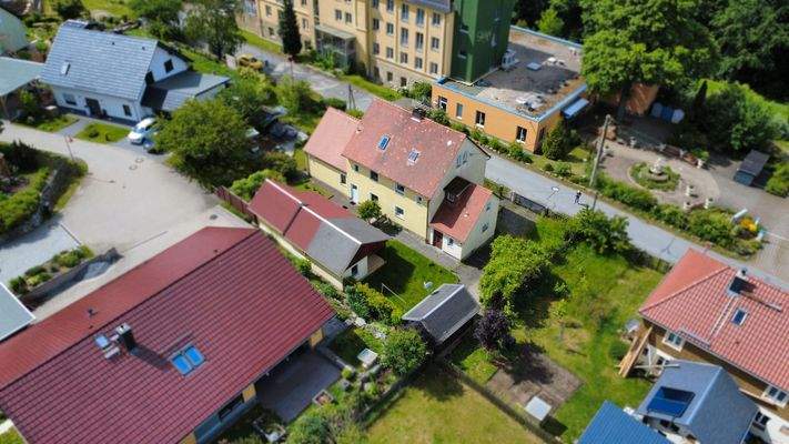 Blick aus der Luftperspektive