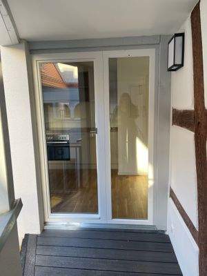 Laubengang/ Balkonbereich