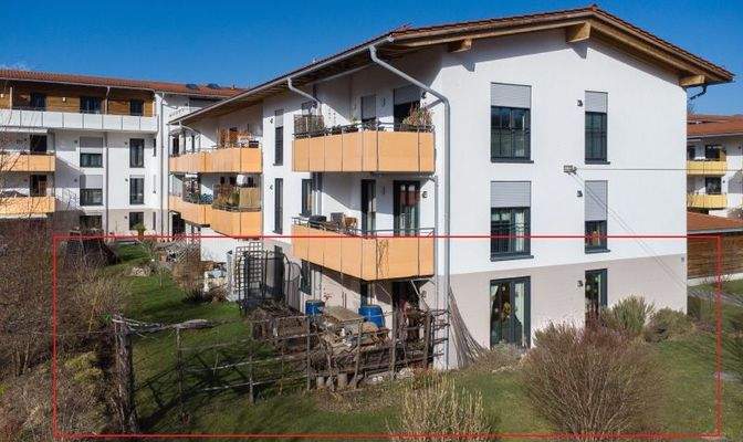 Außenansicht Erdgeschosswohnung