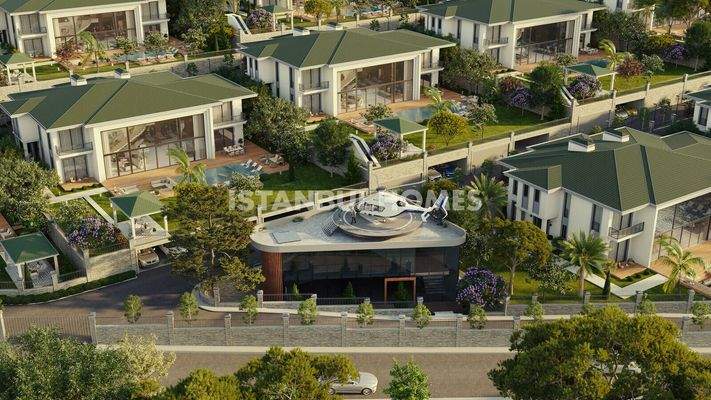 Luxury Houses with Extensive Amenities in Istanbul Buyukcekmece