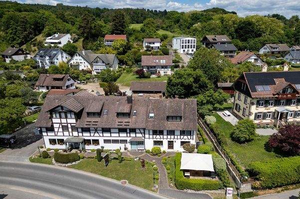 Luftaufnahme Straßenseite