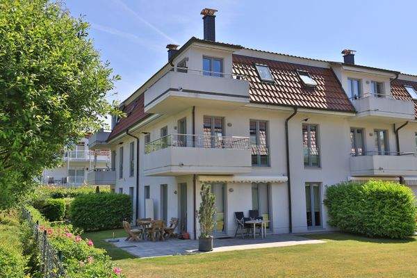 Balkon im 1. Obergeschoss in Norwestlage