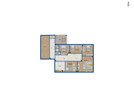 Grundriss Dachgeschoss