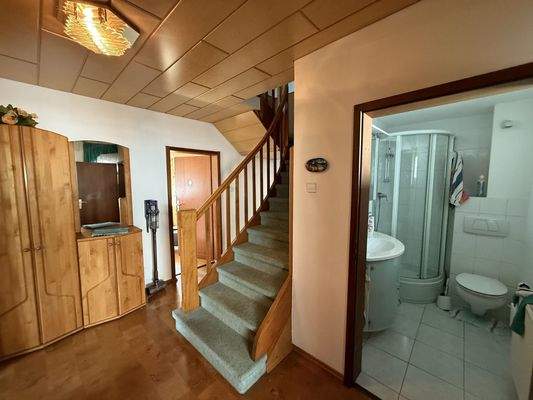 Flurbereich mit Bad Erdgeschoss