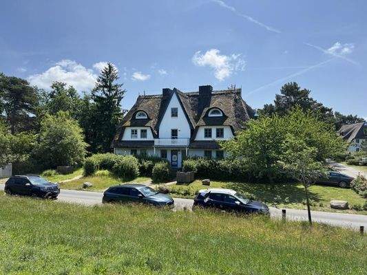 Hausansicht vom Deich