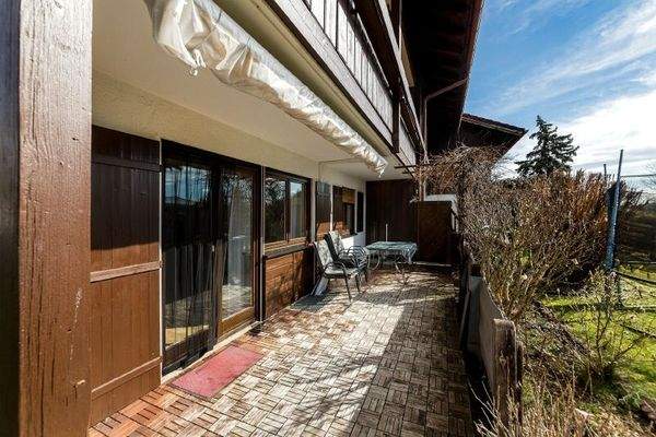 Sonnige Südterrasse