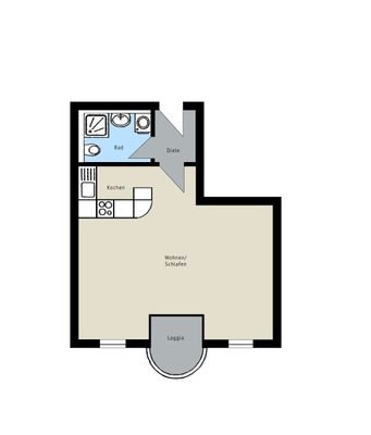 Grundriss WE 09