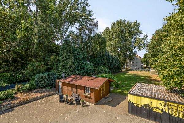 Ausblick vom Dachgeschoss