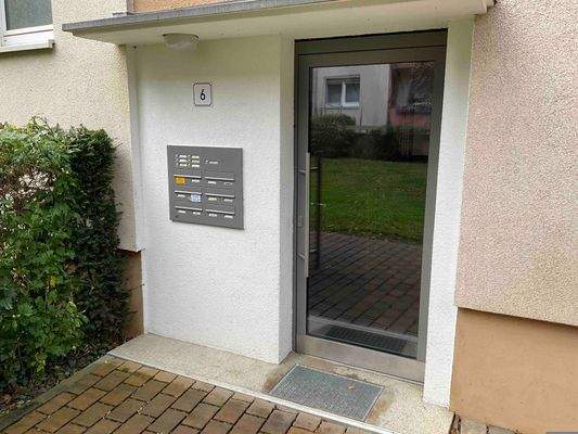 Ansicht Hauseingang Wiegandstr. 6