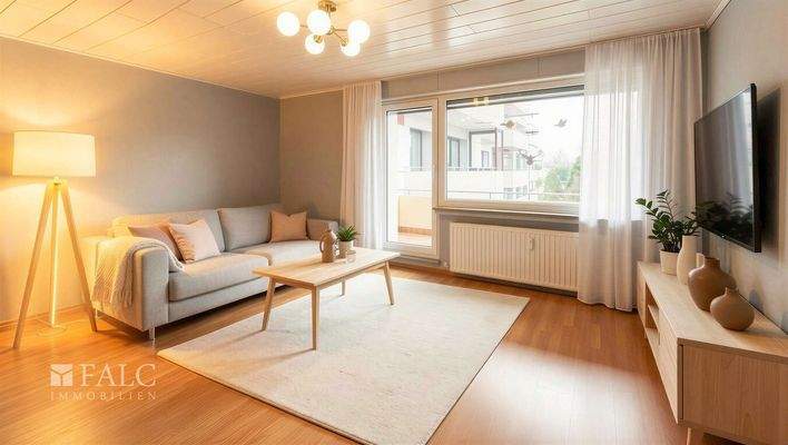 Wohnzimmer - (KI generiert)