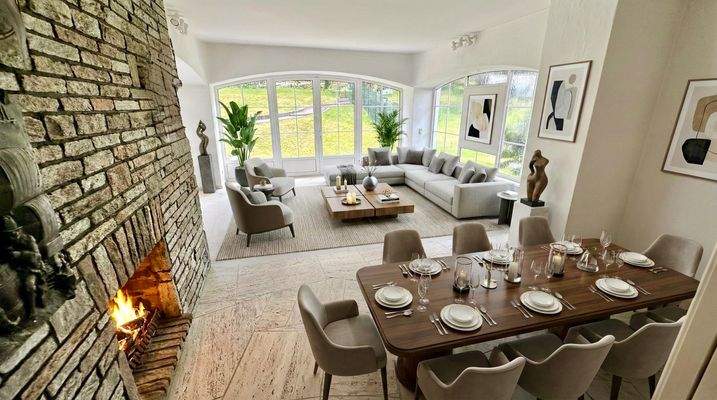 Wintergarten digital eingerichtet