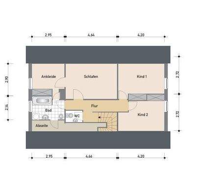 Grundriss Dachgeschoss