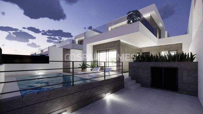 Modern 3 Bedroom Houses with Private Pool in Dolores
