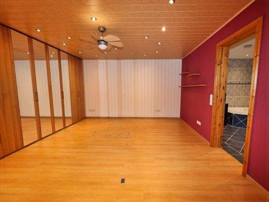 Schlafzimmer im Obergeschoss Hinterhaus