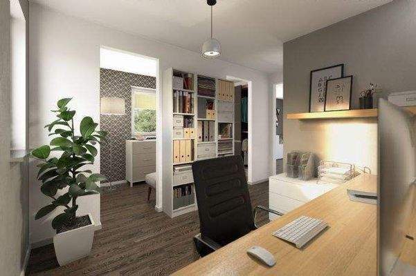 Ankleide &amp; Arbeitsplatz