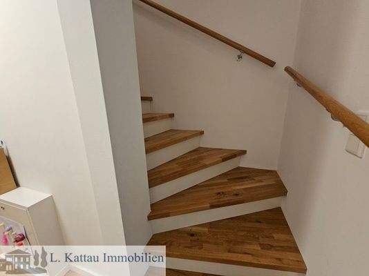 Treppaufgang ins Dachgeschoss