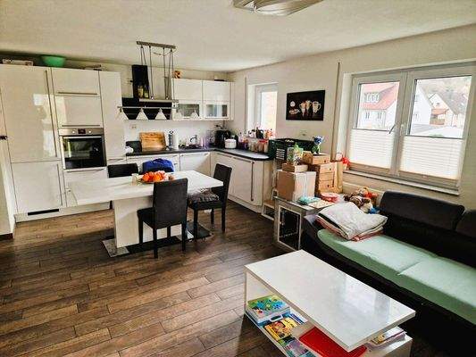 Küche und Essbereich