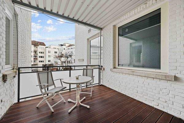 Ost-Balkon mit ca. 11,68 m²