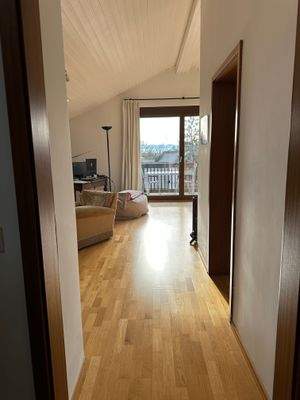 Blick ins Wohnzimmer