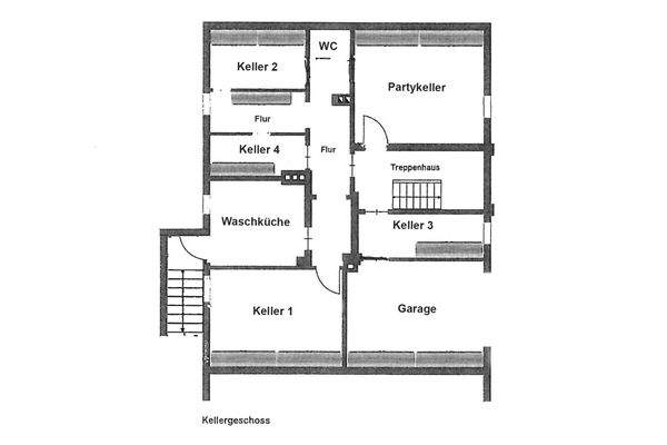 Grundriss Kellergeschoss