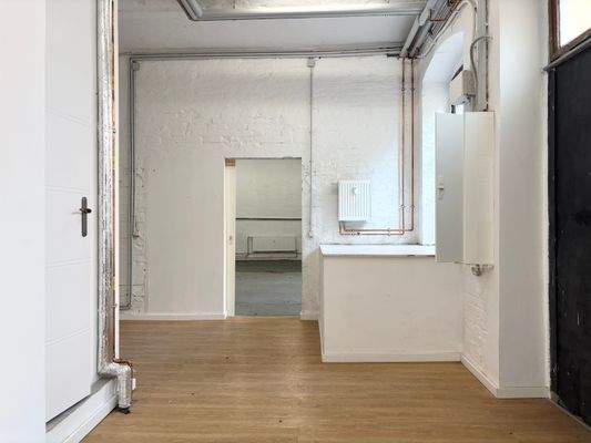 Blick in den Eingangsbereich