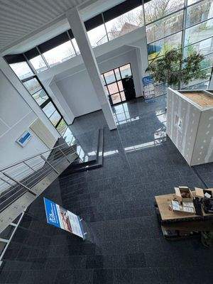 Foyer Ausstellungsfläche Empfang