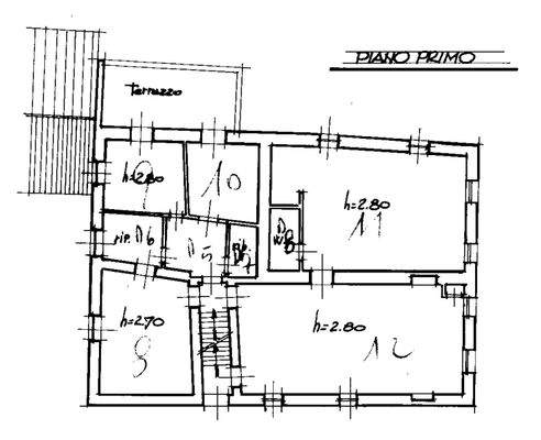 Grundriss erster Stock