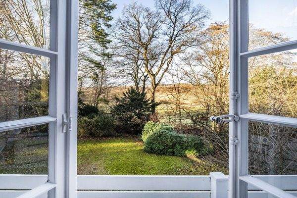 Balkonbild mit Blick zu den Teichwiesen 