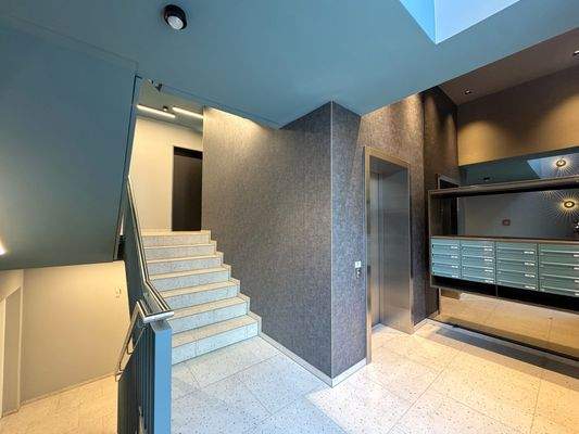 Moderner Hauseingang