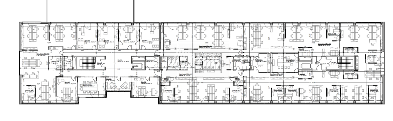 Grundriss 3.OG A-Trakt