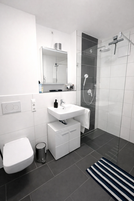 Badezimmer Ansicht 1